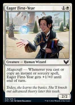 Eager First-Year [Strixhaven: School of Mages] | Eastridge Sports Cards & Games