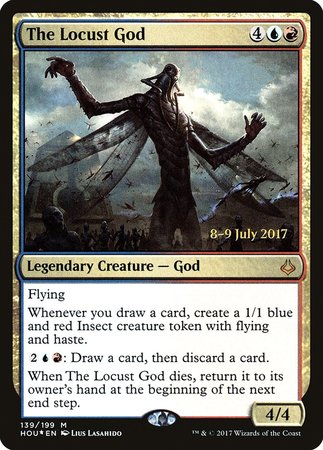 The Locust God [Hour of Devastation Promos] | Eastridge Sports Cards & Games