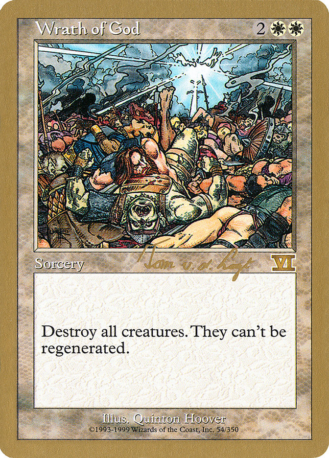 Wrath of God (Tom van de Logt) [World Championship Decks 2000