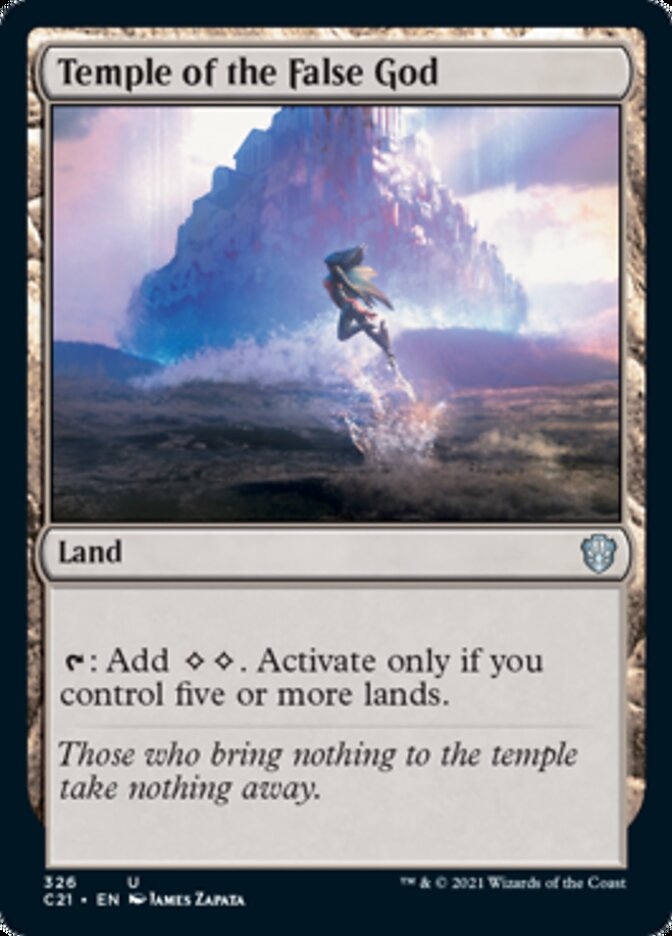 Temple of the False God [Commander 2021] | Eastridge Sports Cards & Games