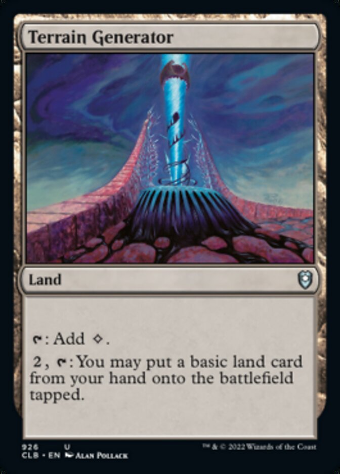 Terrain Generator [Commander Legends: Battle for Baldur's Gate] | Eastridge Sports Cards & Games