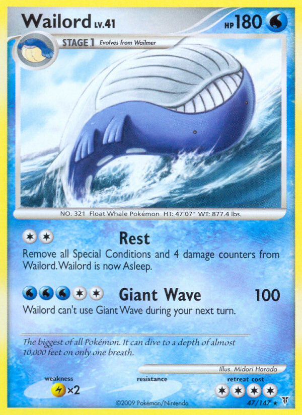 Wailord (47/147) [Platinum: Supreme Victors] | Eastridge Sports Cards & Games