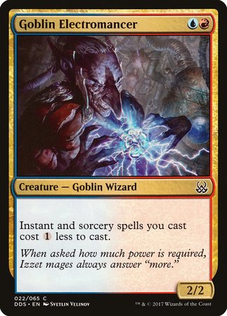 Goblin Electromancer [Duel Decks: Mind vs. Might] | Eastridge Sports Cards & Games