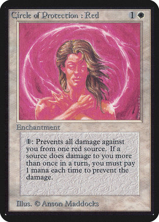 Circle of Protection: Red [Limited Edition Alpha] | Eastridge Sports Cards & Games