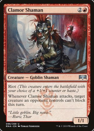 Clamor Shaman [Ravnica Allegiance] | Eastridge Sports Cards & Games