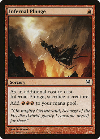 Infernal Plunge [Innistrad] | Eastridge Sports Cards & Games