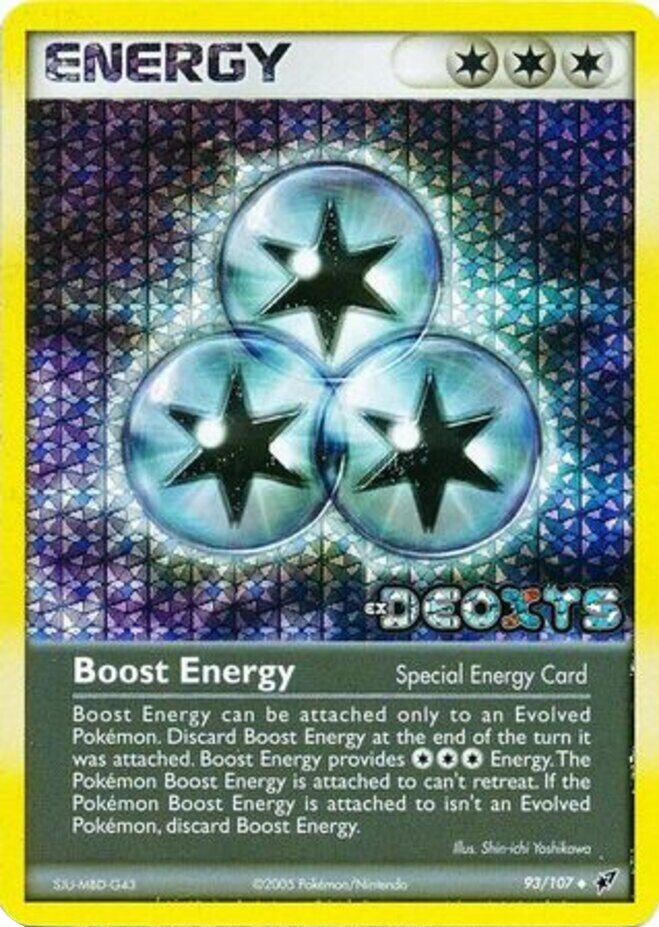 Boost Energy (93/107) (Stamped) [EX: Deoxys] | Eastridge Sports Cards & Games