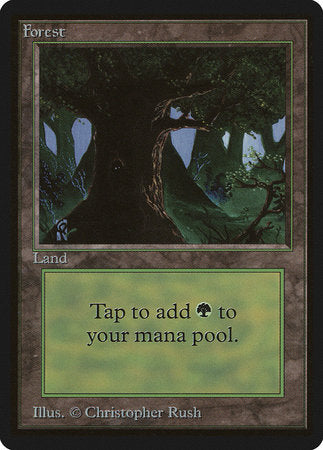 Forest (C) [Limited Edition Beta] | Eastridge Sports Cards & Games