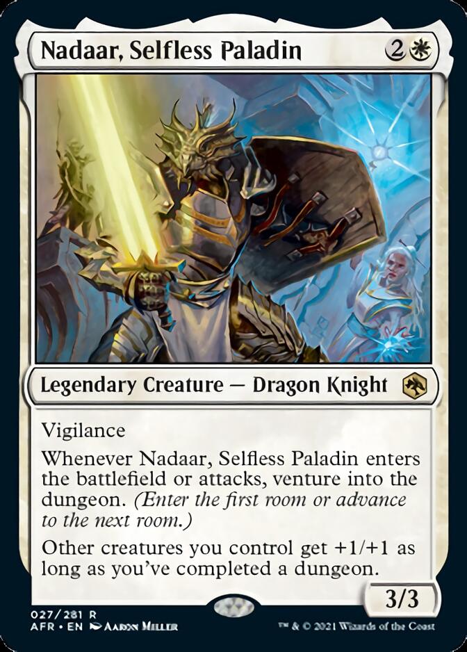 Nadaar, Selfless Paladin [Dungeons & Dragons: Adventures in the Forgotten Realms] | Eastridge Sports Cards & Games