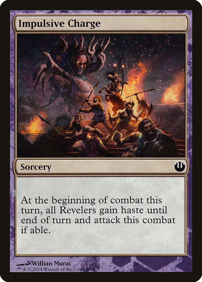 Impulsive Charge [Journey into Nyx Defeat a God] | Eastridge Sports Cards & Games