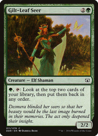 Gilt-Leaf Seer [Duel Decks: Nissa vs. Ob Nixilis] | Eastridge Sports Cards & Games