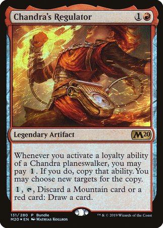 Chandra's Regulator (M20 Bundle) [Core Set 2020 Promos] | Eastridge Sports Cards & Games