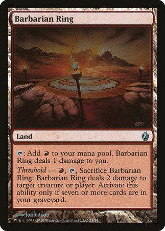 Barbarian Ring [Premium Deck Series: Fire and Lightning] | Eastridge Sports Cards & Games