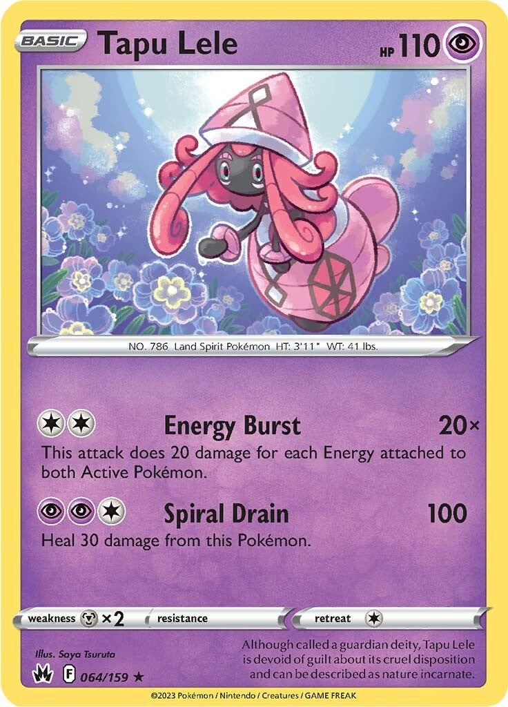 Tapu Lele (064/159) [Sword & Shield: Crown Zenith] | Eastridge Sports Cards & Games