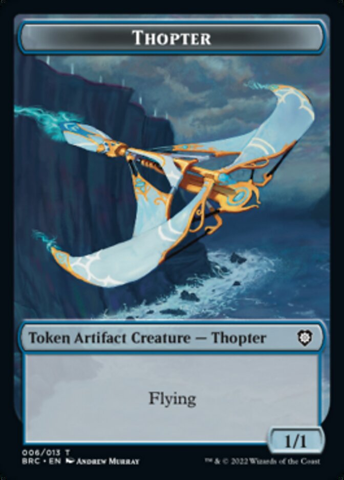 Copy // Thopter (006) Double-Sided Token [The Brothers' War Commander Tokens] | Eastridge Sports Cards & Games