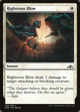 Righteous Blow [Guilds of Ravnica] | Eastridge Sports Cards & Games