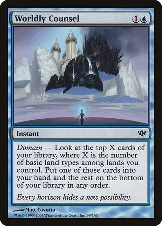 Worldly Counsel [Conflux] | Eastridge Sports Cards & Games