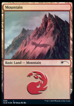 Mountain (Dragons) (564) [Secret Lair Drop Promos] | Eastridge Sports Cards & Games