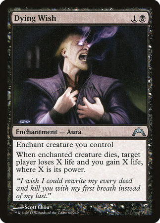 Dying Wish [Gatecrash] | Eastridge Sports Cards & Games
