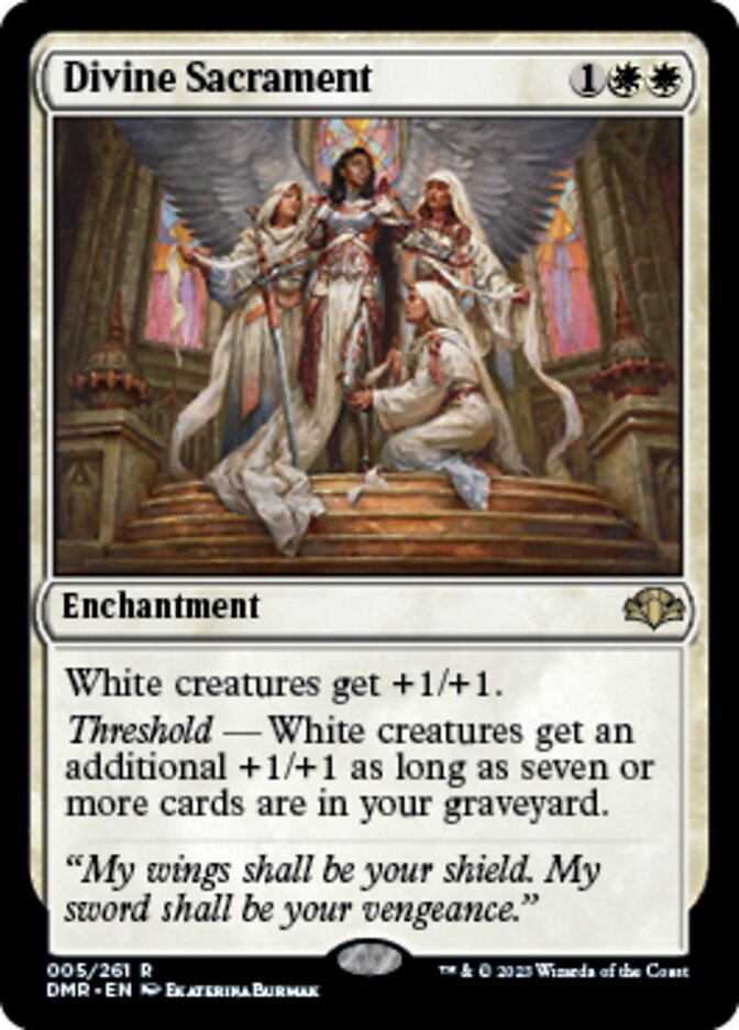 Divine Sacrament [Dominaria Remastered] | Eastridge Sports Cards & Games