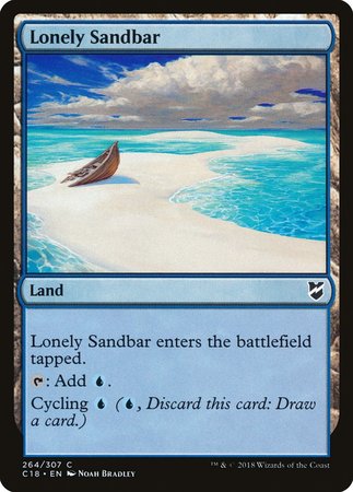 Lonely Sandbar [Commander 2018] | Eastridge Sports Cards & Games
