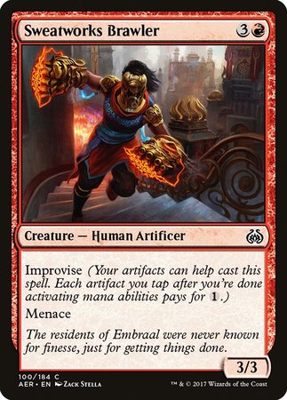 Sweatworks Brawler [Aether Revolt] | Eastridge Sports Cards & Games