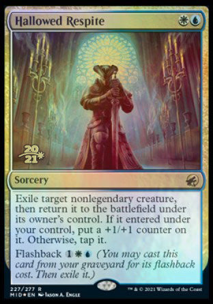 Hallowed Respite [Innistrad: Midnight Hunt Prerelease Promos] | Eastridge Sports Cards & Games