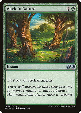 Back to Nature [Magic 2015] | Eastridge Sports Cards & Games
