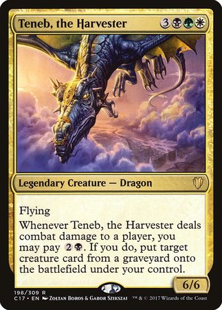 Teneb, the Harvester [Commander 2017] | Eastridge Sports Cards & Games
