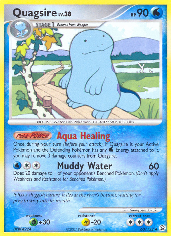 Quagsire (60/132) [Diamond & Pearl: Secret Wonders] | Eastridge Sports Cards & Games