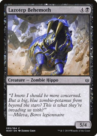 Lazotep Behemoth [War of the Spark] | Eastridge Sports Cards & Games