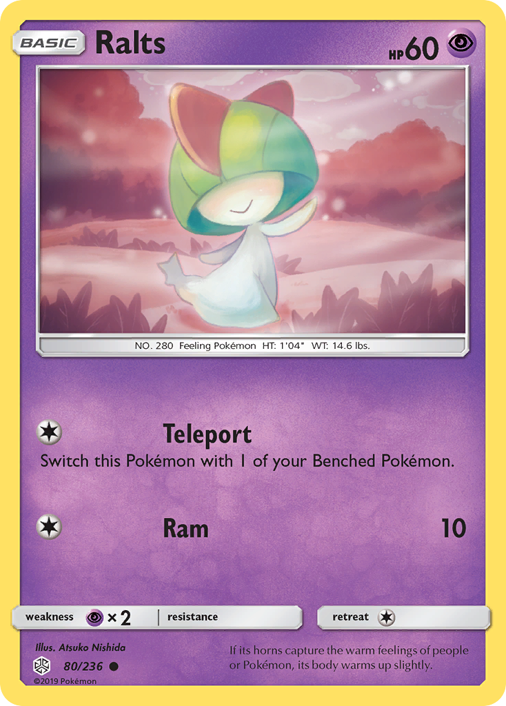 Ralts (80/236) [Sun & Moon: Cosmic Eclipse] | Eastridge Sports Cards & Games