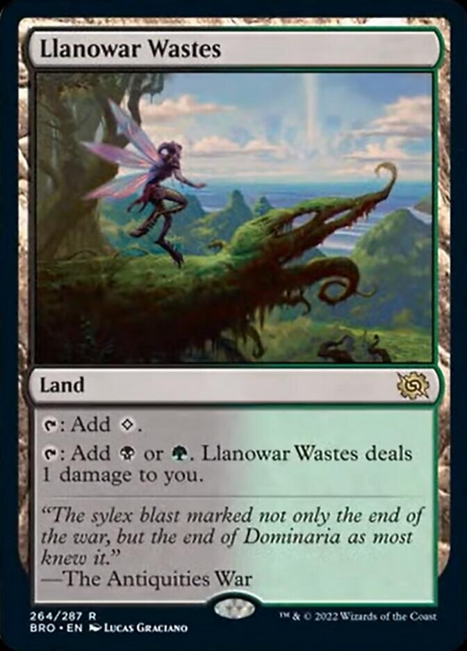 Llanowar Wastes [The Brothers' War] | Eastridge Sports Cards & Games