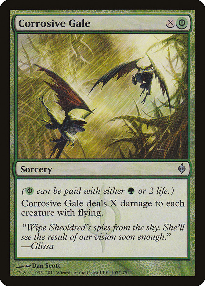 Corrosive Gale [New Phyrexia] | Eastridge Sports Cards & Games