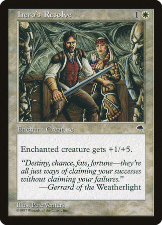 Hero's Resolve [Tempest] | Eastridge Sports Cards & Games