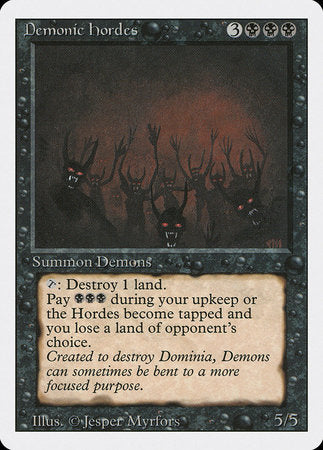 Demonic Hordes [Revised Edition] | Eastridge Sports Cards & Games