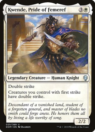 Kwende, Pride of Femeref [Dominaria] | Eastridge Sports Cards & Games