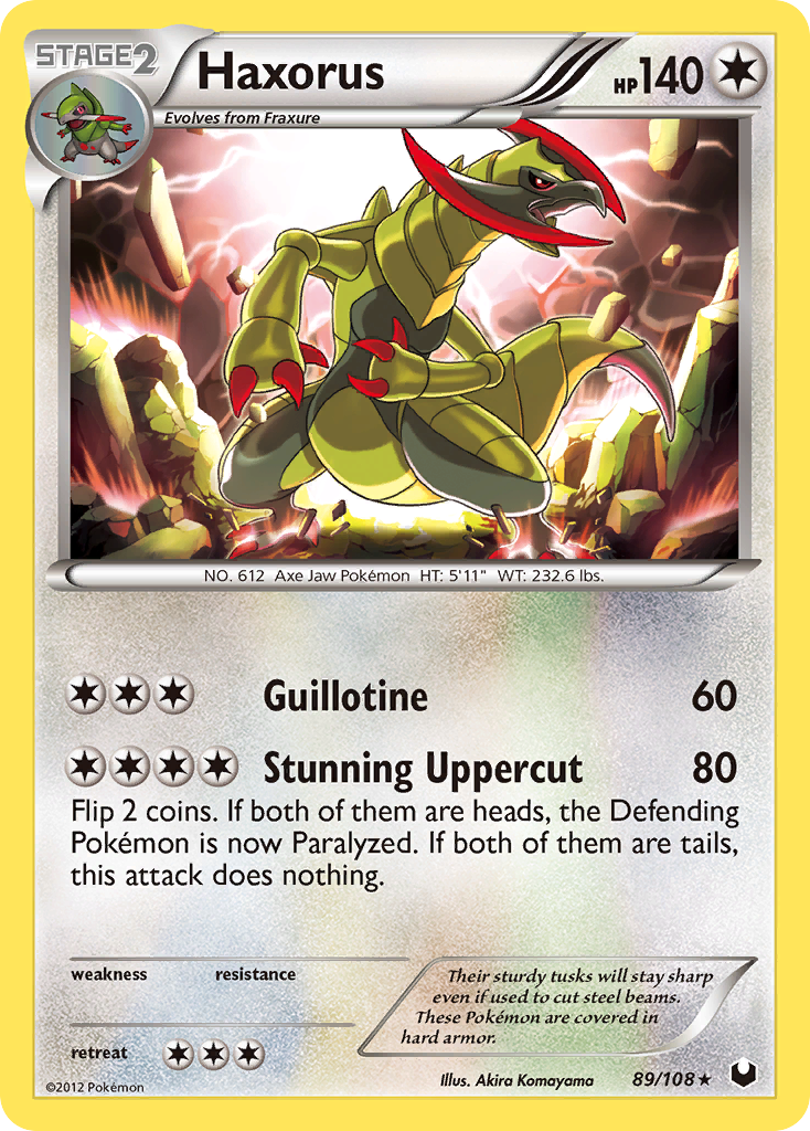 Haxorus (89/108) [Black & White: Dark Explorers] | Eastridge Sports Cards & Games