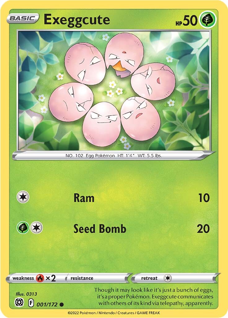Exeggcute (001/172) [Sword & Shield: Brilliant Stars] | Eastridge Sports Cards & Games