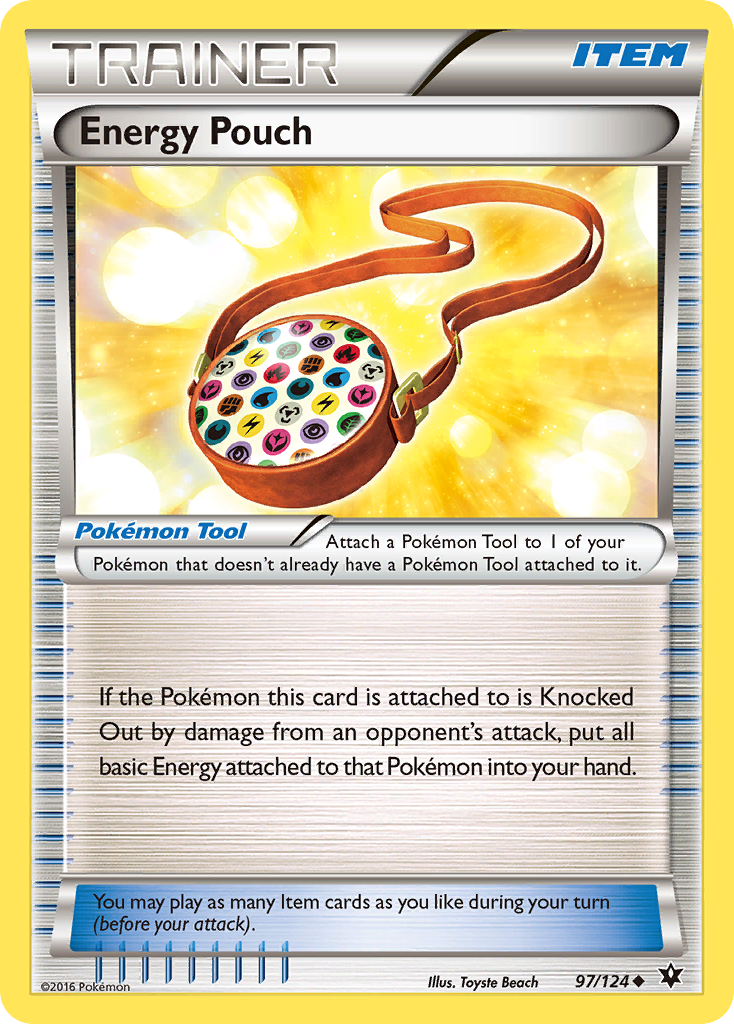 Energy Pouch (97/124) [XY: Fates Collide] | Eastridge Sports Cards & Games