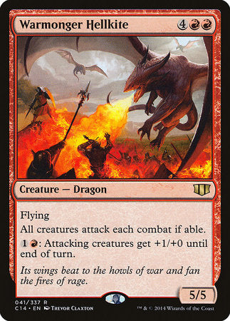 Warmonger Hellkite [Commander 2014] | Eastridge Sports Cards & Games