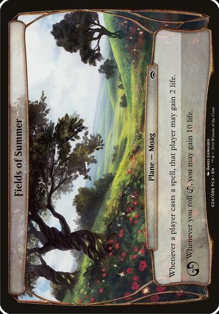 Fields of Summer (Planechase Anthology) [Planechase Anthology Planes] | Eastridge Sports Cards & Games