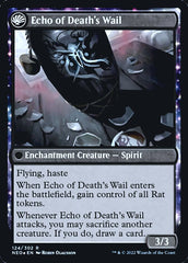 Tribute to Horobi // Echo of Death's Wail [Kamigawa: Neon Dynasty Prerelease Promos] | Eastridge Sports Cards & Games