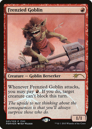 Frenzied Goblin [Friday Night Magic 2015] | Eastridge Sports Cards & Games