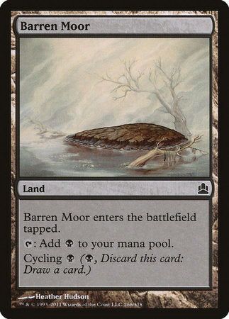 Barren Moor [Commander 2011] | Eastridge Sports Cards & Games