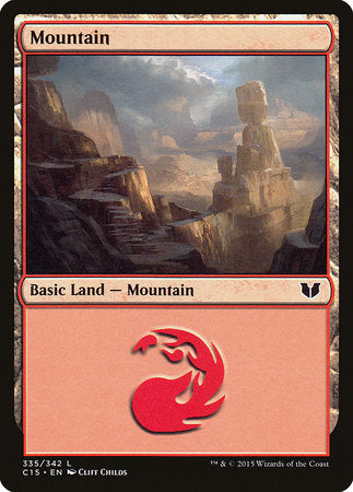 Mountain (335) [Commander 2015] | Eastridge Sports Cards & Games
