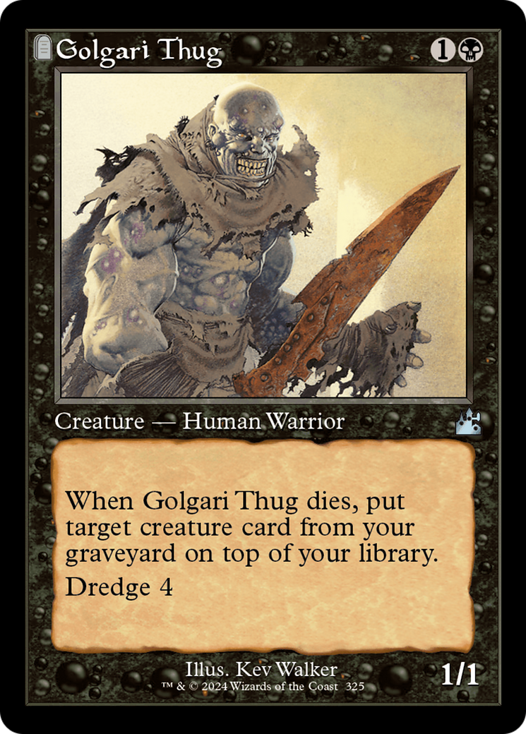 Golgari Thug (Retro Frame) [Ravnica Remastered] | Eastridge Sports Cards & Games