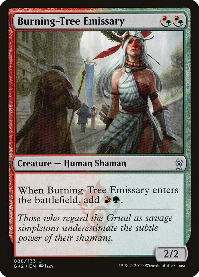 Burning-Tree Emissary [Ravnica Allegiance Guild Kit] | Eastridge Sports Cards & Games