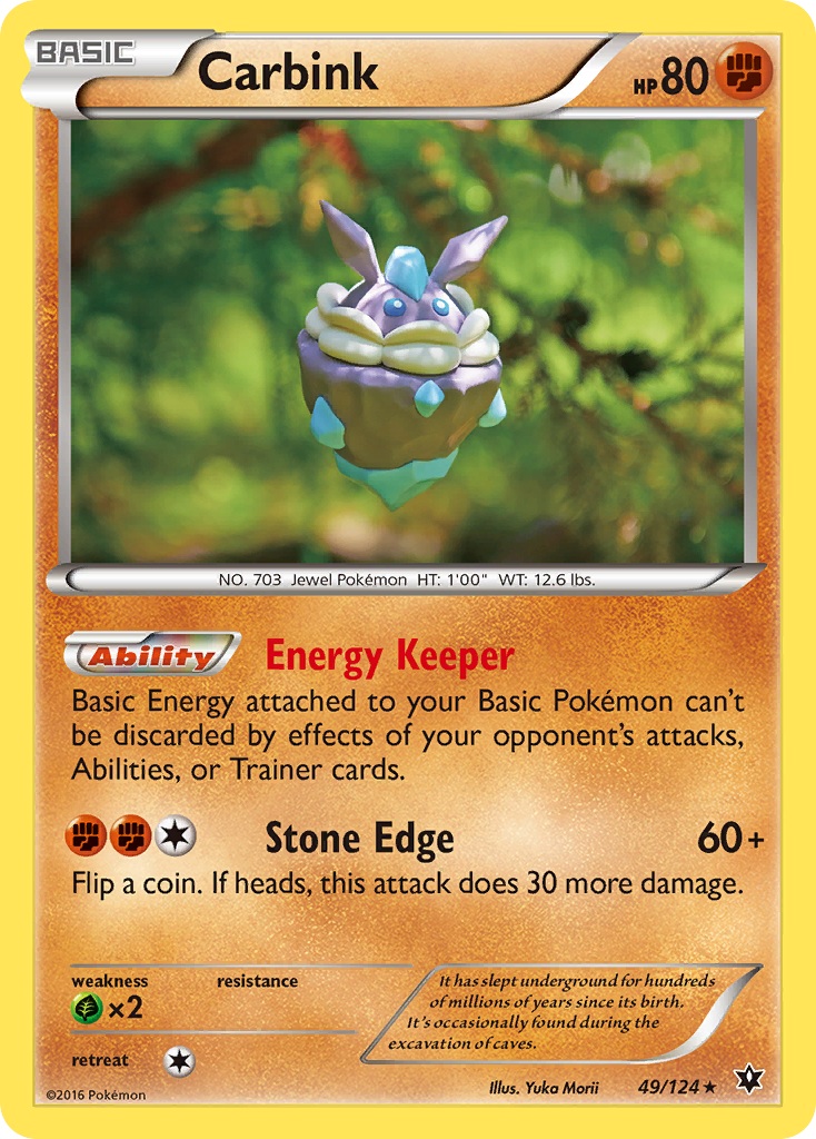 Carbink (49/124) [XY: Fates Collide] | Eastridge Sports Cards & Games
