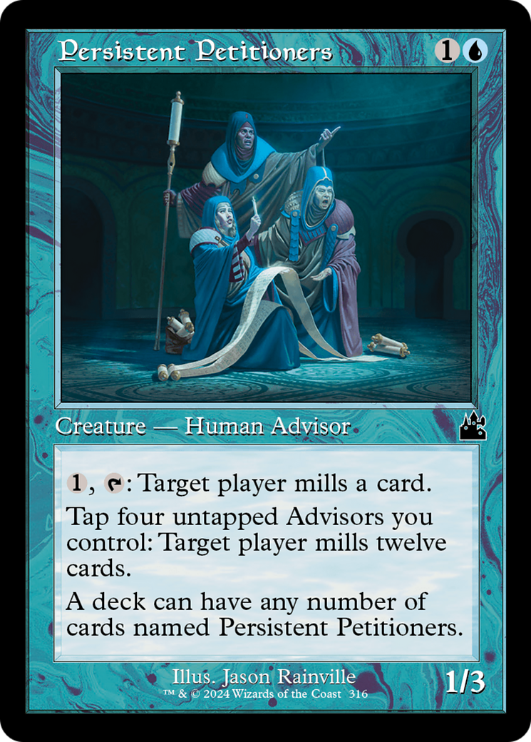 Persistent Petitioners (Retro Frame) [Ravnica Remastered] | Eastridge Sports Cards & Games